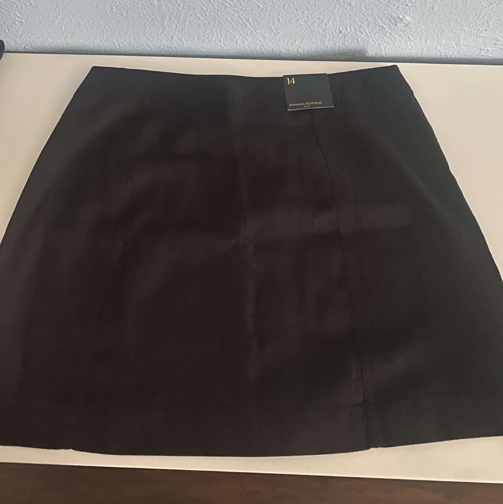 Banana Republic Black Mini Pencil Skirt for Work